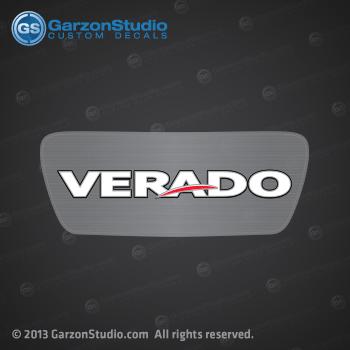 Mercury Racing 2006 2007 2008 2009 2010 2011 2012 250 hp 250hp VERADO 250 REAR DECAL Mercury decals sticker stickers