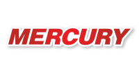 Mercury outboard logo decal
