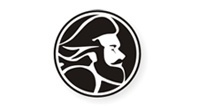 Mercury God round logo decal