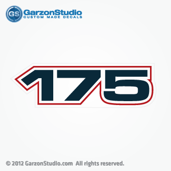 2002 2003 2004 2005 2006 Johnson hp decal