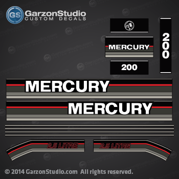 MERCURY 150 hp 1991 1992 1993 decal set  DECAL SET xri 2.5 litre

813220A89 DECAL SET (BLACK 135) DESIGN I

1992-1993 Mercury 135 hp L: 1135412MD, 1135412ND, 1135412PD, 1135412RD, 7135412AD, 7135412BD, 7135412CD, 11354120D, 1135412JD, 1135412LD, 7135412DD.
1992-1993 Mercury 135 hp XL: 7135422BD, 7135422CD, 7135422DD, 1135422MD, 1135422ND, 1135422PD, 1135422RD, 11354220D, 1135422JD, 1135422LD.
1992-1993 Mercury 135 hp CXL: 1135425MD, 1135425ND, 1135425PD, 1135425RD, 7135425BD, 7135425CD, 7135425DD, 11354250D CXL, 1135425JD CXL, 1135425LD CXL.

11354250D CXL, 1135425JD CXL, 1135425LD CXL.
1	9742A88 TOP COWL ASSEMBLY (BLACK) 135
23	18755A FRONT SHIELD ASSEMBLY (BLACK)

813220A89 DECAL SET (BLACK 150) DESIGN I 

1992-1993 Mercury 150 hp: 71504
1992-1993 Mercury 150 hp L: 1150412MD, 1150412ND, 1150412PD, 1150412RD, 7150412AD, 7150412BD, 7150412CD, 7150412DD. 
1992-1993 Mercury 150 hp XL: 1150422MD, 1150422ND, 1150422PD, 1150422RD,
1992-1993 Mercury 150 hp CXL:1150425MD, 1150425ND, 1150425PD, 1150425RD. 
1992-1993 Mercury 150 hp ELPTO:
1150453MD, 1150453ND, 1150453PD, 1150454ND, 1150454PD, 1150454PT.
1992-1993 Mercury 150 hp JET 105: 1150472PD, 1150472RD,

1	9742A88 TOP COWL ASSEMBLY (BLACK) 150
23	18755A FRONT SHIELD ASSEMBLY (BLACK)


813220A89 DECAL SET (BLACK 175) DESIGN I

1992-1993 Mercury 175 hp L: 1175412MD, 1175412ND, 1175412PD, 1175412PT, 1175412RD.  
1992-1993 Mercury 175 hp XL: 1175422MD, 1175422ND, 1175422PD, 1175422RD.Z  
1992-1993 Mercury 175 hp CXL: 1175425MD, 1175425ND, 1175425PD, 1175425RD.  

1	9742A88 TOP COWL ASSEMBLY (BLACK) 175
23	18755A FRONT SHIELD ASSEMBLY (BLACK)

812563A93 DECAL SET (BLACK 200) DESIGN I

1992-1993 Mercury 200 hp L: 1200412MD, 1200412ND, 1200412PD, 1200412PT, 1200412RD. 
1992-1993 Mercury 200 hp XL: 1200422MD, 1200422ND, 1200422PD, 1200422RD. 
1992-1993 Mercury 200 hp CXL: 1200425MD, 1200425ND, 1200425PD.
1992-1993 Mercury 200 hp JET 140: 1200472PD, 1200472RD.
1992-1993 Mercury 200 hp MH: 7002201DB, 7002201DK.

1	9742A88 TOP COWL ASSEMBLY (BLACK) 200
23	18755A FRONT SHIELD ASSEMBLY (BLACK)


