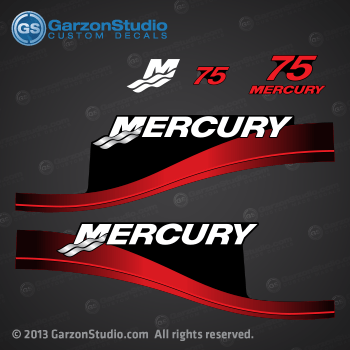 1999 2004 MERCURY 75 hp 75hp optimax fourstroke decal set 2000 2001 2002 2003 2005 2006 red
Part Number: 804855A05 37-804855A05 DECAL SET (MERCURY/TRACKER 75)(2005)
ELPT 4,
1B75412CF,
1B75412DF,
1F75412CD,
1F75412CN,
1F75412D3,
1F75412DD,
1F75412DN,
1F90412CC,
1F90412CD,
1F90412CE,
1F90412CN,
1F90412D3,
1F90412DC,
1F90412DD,
1F90412DN,
1F90412DX,
7F75412RD,
7F75412TD,
7F90412RD,
7F90412TD,

ELPT SW 4,
1F90412CY,
1F90412D4,
1F90412DY,

EXLPT SW 4,
1F90422CE,
1F90422CY,
1F90422D4,

-------------
75ELPTO 75 ELPTO
MERCURY - ( 75  H.P. (2002 )) 
Serial No: 0T506633 OT160281    Model No: 1F75412ZD
Catalog No: 804851 00 - 75/90 (4-Stroke)

37-804855A00 DECAL SET (Mercury 75)(2000 and Up)(Tracker 2002 and Up)

2002, 2003, 2004, 2005, 2006 Mercury Mariner 75 hp, 115 hp, 90 hp

Mercury 827328T 9 TOP COWL ASSEMBLY
Mercury 827328T 9 TOP COWL ASSEMBLY (BLACK)
Mariner 827328T 9 TOP COWL ASSEMBLY
Mariner 827328T 9 TOP COWL ASSEMBLY (BLACK)

ELPT 4: 1B754123F, 1B75412AF, 1B75412CF, 1B75412DF, 1B75412YF, 1B75412ZF, 1F754123D, 1F754123F, 1F754123N, 1F75412AD, 1F75412AN, 1F75412CD, 1F75412CN, 1F75412D3, 1F75412DD, 1F75412DN, 1F75412WD, 1F75412WN, 1F75412WR, 1F75412YD, 1F75412YN, 1F75412YR, 1F75412ZD, 1F75412ZN, 1F75412ZR.
ELHPT 4: 1F75411WD.

Top Cowl for a 75 (4-STROKE) Mercury
75HP Mercury Serial Numbers: 0T801000 THRU 1B226999
Top Cowl for a 75 (4-STROKE)(BODENSEE) Mercury
75HP Mercury Serial Numbers: 0T801000 THRU 1B226999
Top Cowl for a 75 (4-STROKE) Mercury
75HP Mercury Serial Numbers: 0G960500 thru 0T800999
Top Cowl for a 75 (4-STROKE)(BODENSEE) Mercury
75HP Mercury Serial Numbers: 0G960500 thru 0T800999


