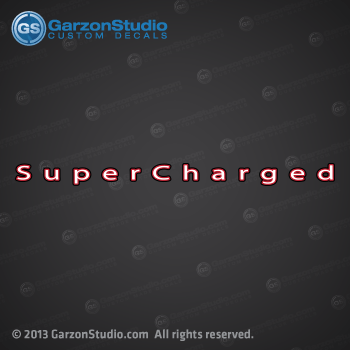 Mercury Super Charged decal decals 2006 2007 2008 2009 2010 2011 2012 2013 25 hp, 40 hp, 80 hp, 110 hp,