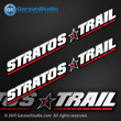 1 Stratos Boats Decals set