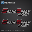 Allison Boat Grand Sport Elite Stickers decals sticker decal kit set