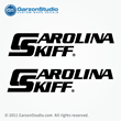 carolina skiff Boat decals