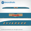 Evinrude 1947 sportsman 2 hp decal set