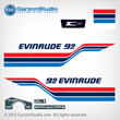 1977 Evinrude Outboard decals 7.5 horsepower 8 hp 0281463 DECAL SET