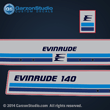 1982 evinrude outboard 90 hp decal set 1982 90hp horse power 0281863 281863