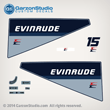 1984 EVINRUDE 15 HP DECAL SET 15HP H.P. HORSEPOWER
84 DECALS STICKER GRAPHICS KIT
0282036 0282241 0282242
MODEL
E15ECRM E15ELCRM E15RCRM E15RLCRM 
ENGINE COVER ASSEMBLY
0282194 0282077 0282230