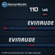 evinrude outboard decals 1987 1988 110 hp 110hp h.p. horse power horsepower v4 0283349
EVINRUDE 1987 E110MLCUR, E110TLCUR, E110TXCUR ENGINE COVER
EVINRUDE 1988 E100STLCCA ENGINE COVER
EVINRUDE 1988 E110MLCCA, E110TLCCA, E110TXCCA outboard COVER
