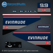 evinrude outboard decals 1989 1990 1991 10 hp 10hp 9.9 hp 9.9hp horse power 283751	0283751, 0283752, 0283753, 0283814 DECAL SET 0211422, 0211159 FRONT PLATE DECAL