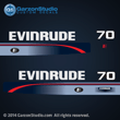 
1995 1996 1997 Evinrude 70 hp decal kit 
0284733 0212477 0211717 0212679
0284837
E70ELEOR, E70TLEOR, E70TTLEOR
BE70ELEDA, BE70TLEDA, E70TLEDA, HE70TXEDA
BE70ELEUM, BE70TLEUM, E70TLEUM, HE70TXEUM

