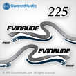 1999 2000 Evinrude Outboard decals 225 hp 225hp horsepower ficht direct fuel injection decal set