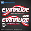 200 2004 2005 Evinrude 225 hp decal set kit 0776290 DECAL SET, Flag Blue models
0215320 DECAL Flag and logo - Port
0215319 DECAL Flag and logo - Stbd
0215317 BOMBARDIER Front/Rear
0215321 FICHT RAM INJECTION
EVINRUDE 2003 E225FCXSTM, E225FCZSTM DECALS, E225FHLSTA, E225FPLSTM, E225FPXSTM, E225FPZSTM,
EVINRUDE 2004 E225FCXSRB, E225FCZSRB, E225FHLSRM, E225FHXSRS, E225FPLSRB, E225FPXSRB, E225FPZSRB DECAL ACCESSORY SET - BLUE MODELS
EVINRUDE 2005 E225FCXSOE, E225FCZSOE, E225FHLSOB, E225FHXSOC, E225FPLSOE, E225FPXSOE, E225FPZSOE DECAL ACCESSORY SET - BLUE MODELS