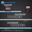 1992 1993 evinrude 90 hp 90hp outboards decals Evinrude logo