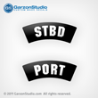 Stratos fuel tank decals set