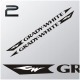 Grady White boat hull stickers