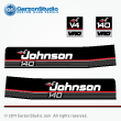 1989 1990 Johnson 140 hp decals vro v4 decal set J140TLASE