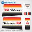 Johnson 1979 150 hp decal set V6 Magflash CD sticker kit replica