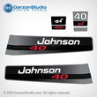 1992 1993 1994 1995 1996 johnson outboard 40 hp decal set decals