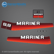 1977 1978 1979 1980 1981 1982 1983  mariner 9.9 hp 9.9hp 10hp 10 decal set