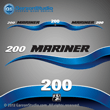 Mariner Outboard Decal American Flag