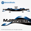 1997 Mariner 25 hp Blue Decals blue