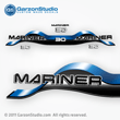 1997 Mariner 30 hp Blue Decals