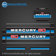 1980 1981 1982 Mercury 60 hp decals decal 60hp 
