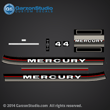 1986 1987 Mercury 4 hp decals