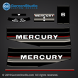 1986 Mercury 6 hp decals