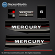 1987 Mercury 6 hp decals