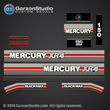 Mercury 150 hp XR4 decals 1990 decal set