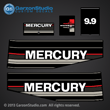 1991 1992 1993 MERCURY 8 hp decal set decals sticker stickers