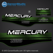 MERCURY 125 hp 1994 1995 1996 1997 1998 1999 823410A96  37-823410A00 decal set red