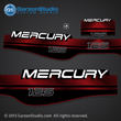 MERCURY 125 hp 1994 1995 1996 1997 1998 1999 823410A96  37-823410A00 decal set red