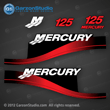 2004 MERCURY 125 hp ELPTO decal set BLUE 125hp 