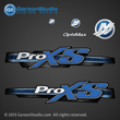 Mercury 2014 2013 2012 250hp 250 hp 150 150hp optimax proxs pro xs direct injection blue theme decals sticker stickers