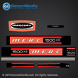 Mercury Racing 1500 xs 1976 decal set.