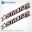 Stratos Boats Decals set