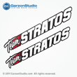 Team Stratos Boat decals set kit