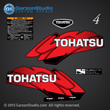 Tohatsu 4 hp 4HP m4c decal set red 4hp decalS 2002 2003 2004 2005 2006 2007 2008 2009 2010 2011 2012 2013 2014 logo sticker STICKERS
12-14-3 3F9Q87801-2
