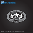 Mercury Ultra low emission 3 stars california decal sticker